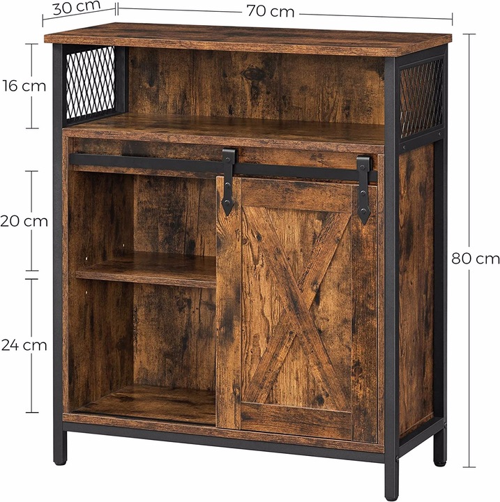 Immagine prodotto Vasagle Sidey (70 x 30 x 80 cm)