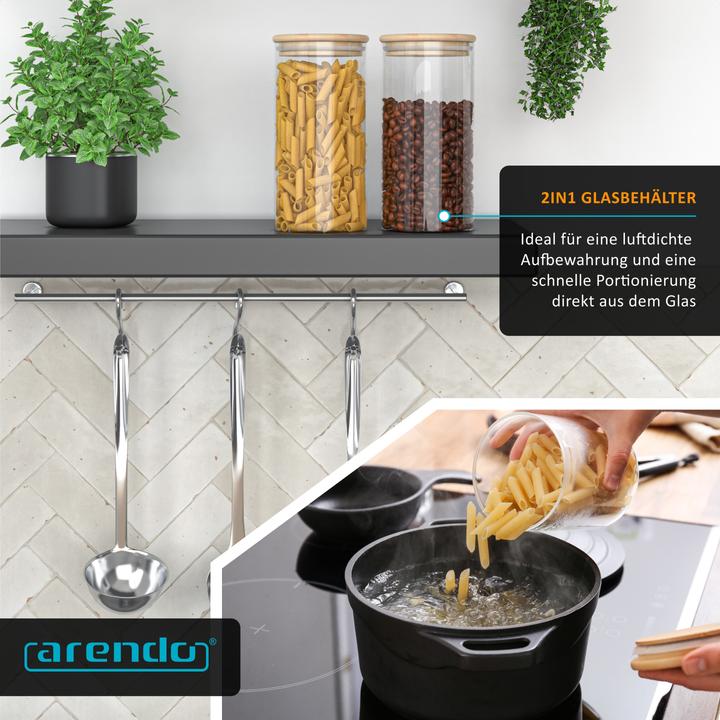 Produktbild Arendo Vorrätsgläser 6er Set (1.50 l)