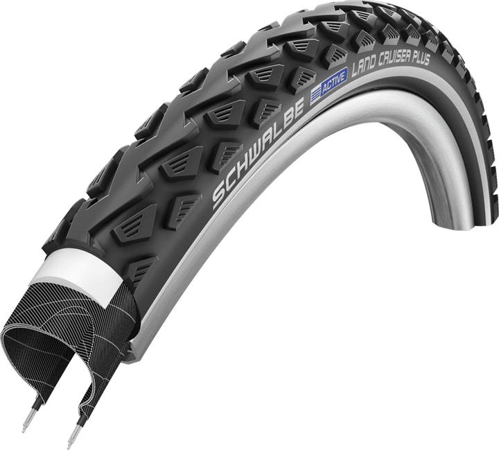 Immagine prodotto Schwalbe Land Cruiser Plus Active PunctureGuard 26" Draht Reflex (26 x 2.00, 50-559)