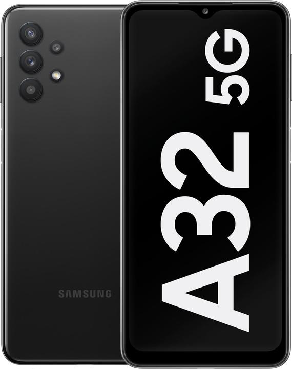 Produktbild Samsung Galaxy A32 5G EE Enterprise Edition EU (64 GB, Black, 6.50", Dual SIM, 64 Mpx, 5G)