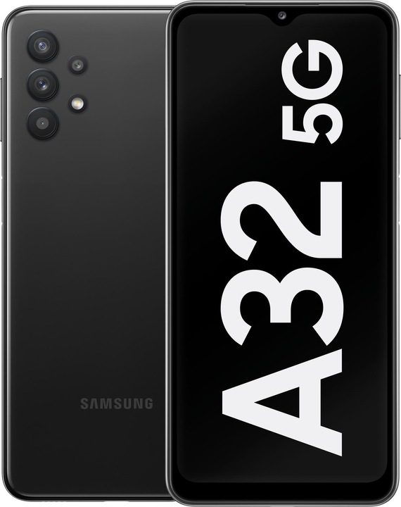 Produktbild Samsung Galaxy A32 5G EE Enterprise Edition EU (64 GB, Black, 6.50", Dual SIM, 64 Mpx, 5G)