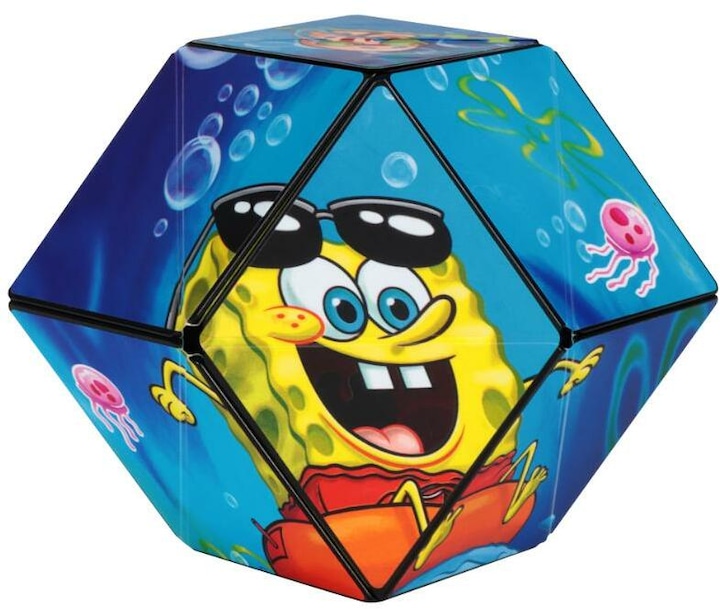 Actual product image Shashibo Cube SpongeBob Beach Buddies (Multilingual)
