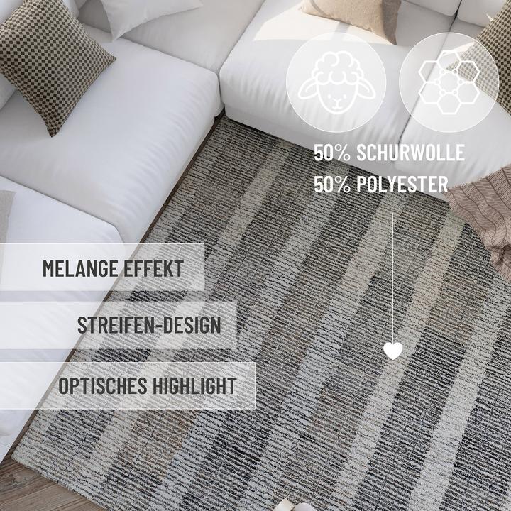 Produktbild Wecon Home Kurzflorteppich Hamptons FORTY (300 x 80 cm)