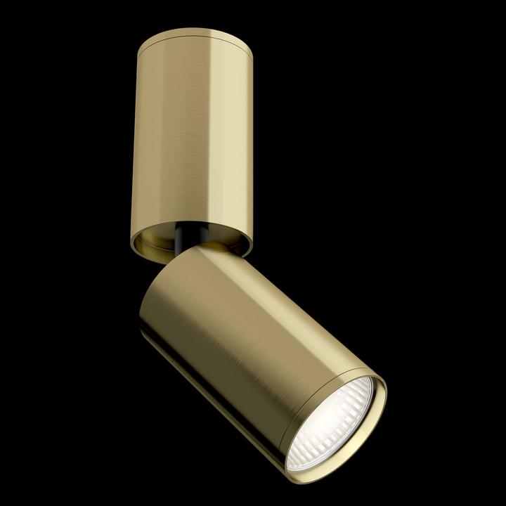 Actual product image Maytoni FOCUS S ceiling light GU10 rotatable, swivelling brass (GU10)