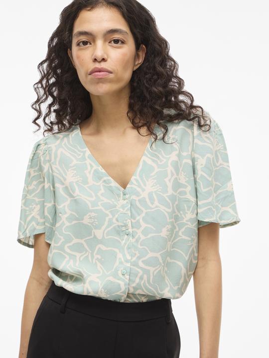 Immagine prodotto Vila VIGRACE V-Ausschnitt Kurzarmhemd (34)