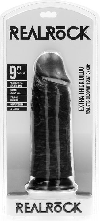 Actual product image RealRock Extra Thick No Balls 9""