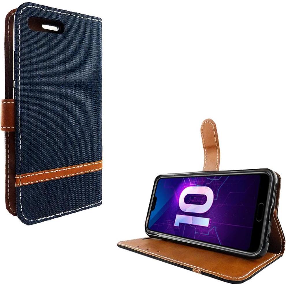 König Design Hülle Handy Schutz für Huawei Honor 10 Case Cover Tasche Wallet Etui Handyhülle (Honor 10), Smartphone Hüll...