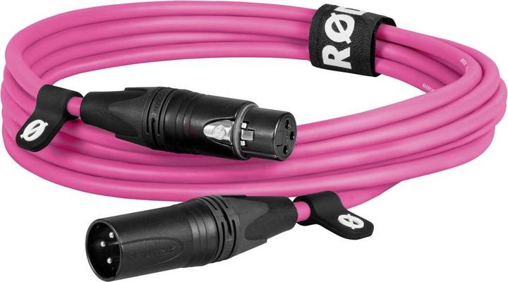 Produktbild RØDE XLR-3 Pink (3 m, XLR)