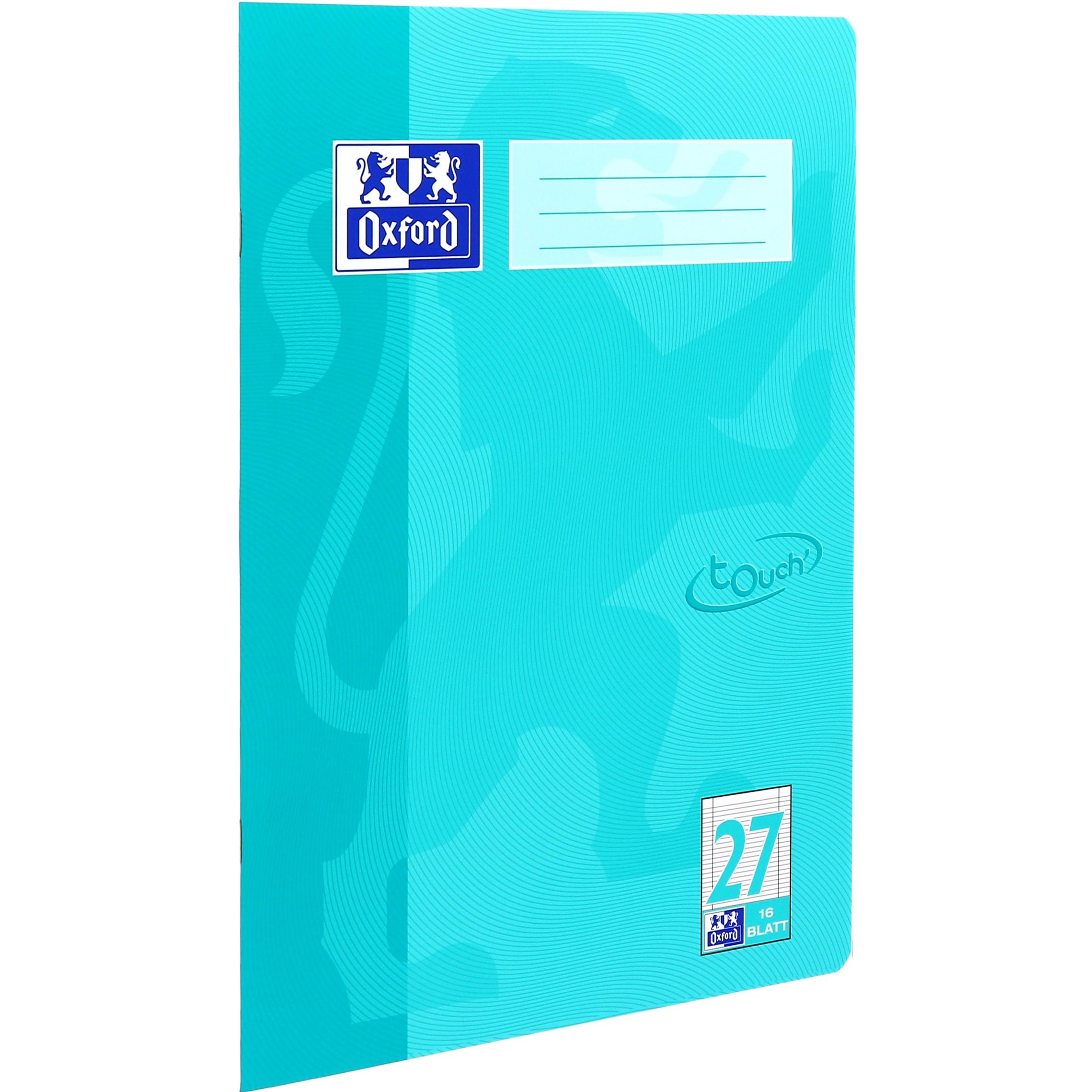 Oxford, Heft + Block, Schulheft, A4, Lineatur 27 (A4, Liniert, Harter Einband)