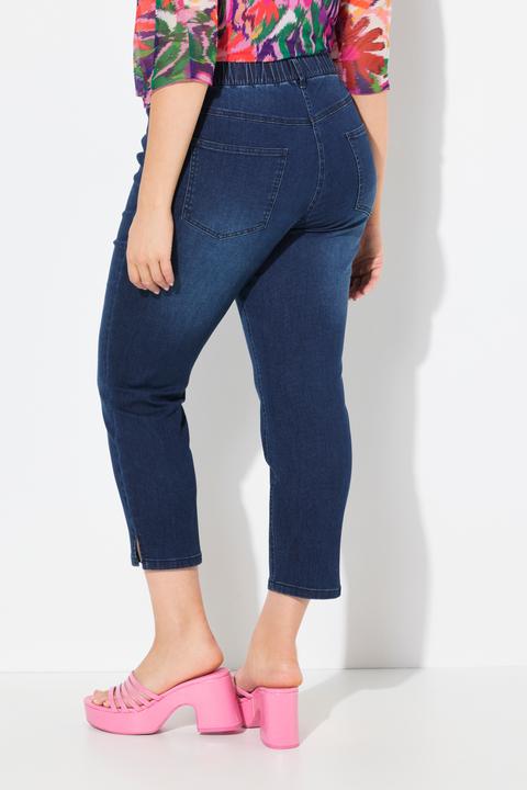 Produktbild Ulla Popken 7/8-Jeggings Sienna, konisches Bein, Denimoptik (60)
