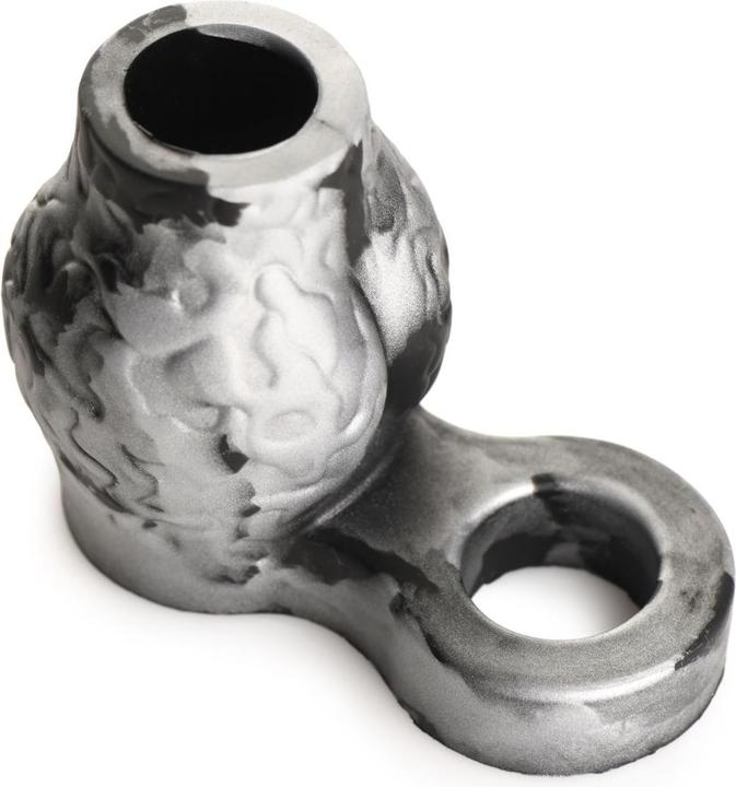 Actual product image Creature Cocks XR Brands - Night Prowler Ball Stretcher - Gray (2.50 cm)