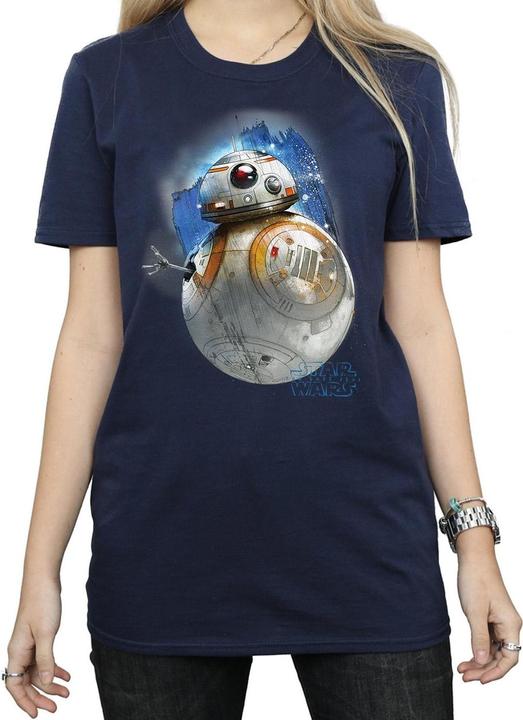 Immagine prodotto Star Wars The Last Jedi BB-8 Brushed Maglietta Ampia Donna (M)