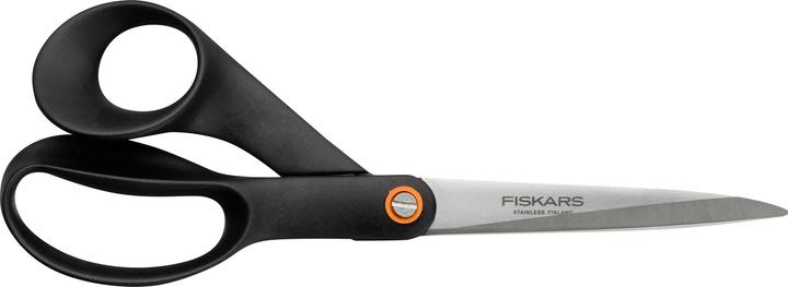 Fiskars 1019197 Universalschere, 21cm, schwarz (21 cm)
