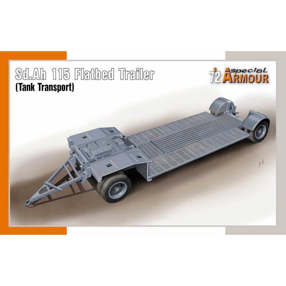 Special Hobby Sd.Ah 115 Flatbed Trailer (Tank Transport)