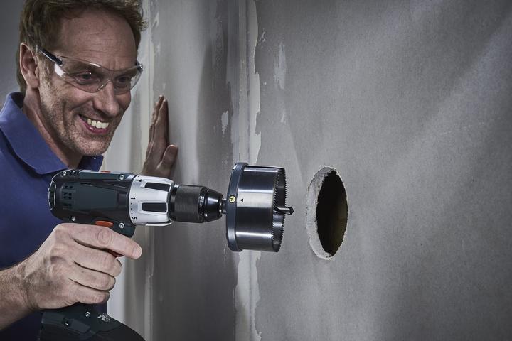 Actual product image wolfcraft 1 super hole saw set ø60,68,74,80,95mm (10 mm)