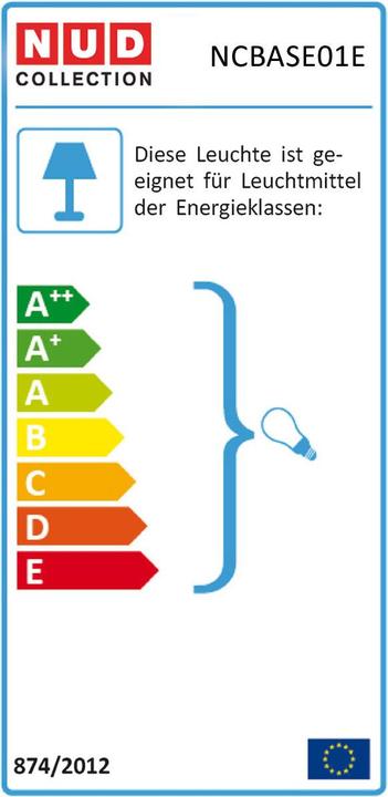 Energy Label NUD Collection Base (E27)