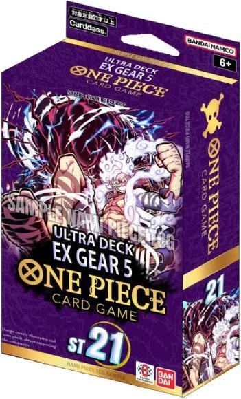 Actual product image One Piece Starter Deck EX Gear 5 ST-21 EN (English, Booster Pack)