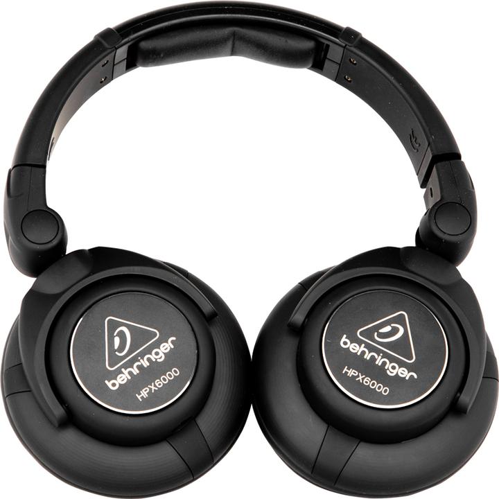 Actual product image Behringer HPX6000 DJ headphones (No noise cancellation, Cable)