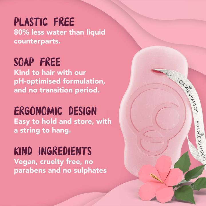 Produktbild Foamie Hibiskiss (Festes Shampoo)