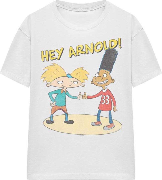 Immagine prodotto Hey Arnold! Maglietta Arnold e Gerald Adulto Unisex (XXL)