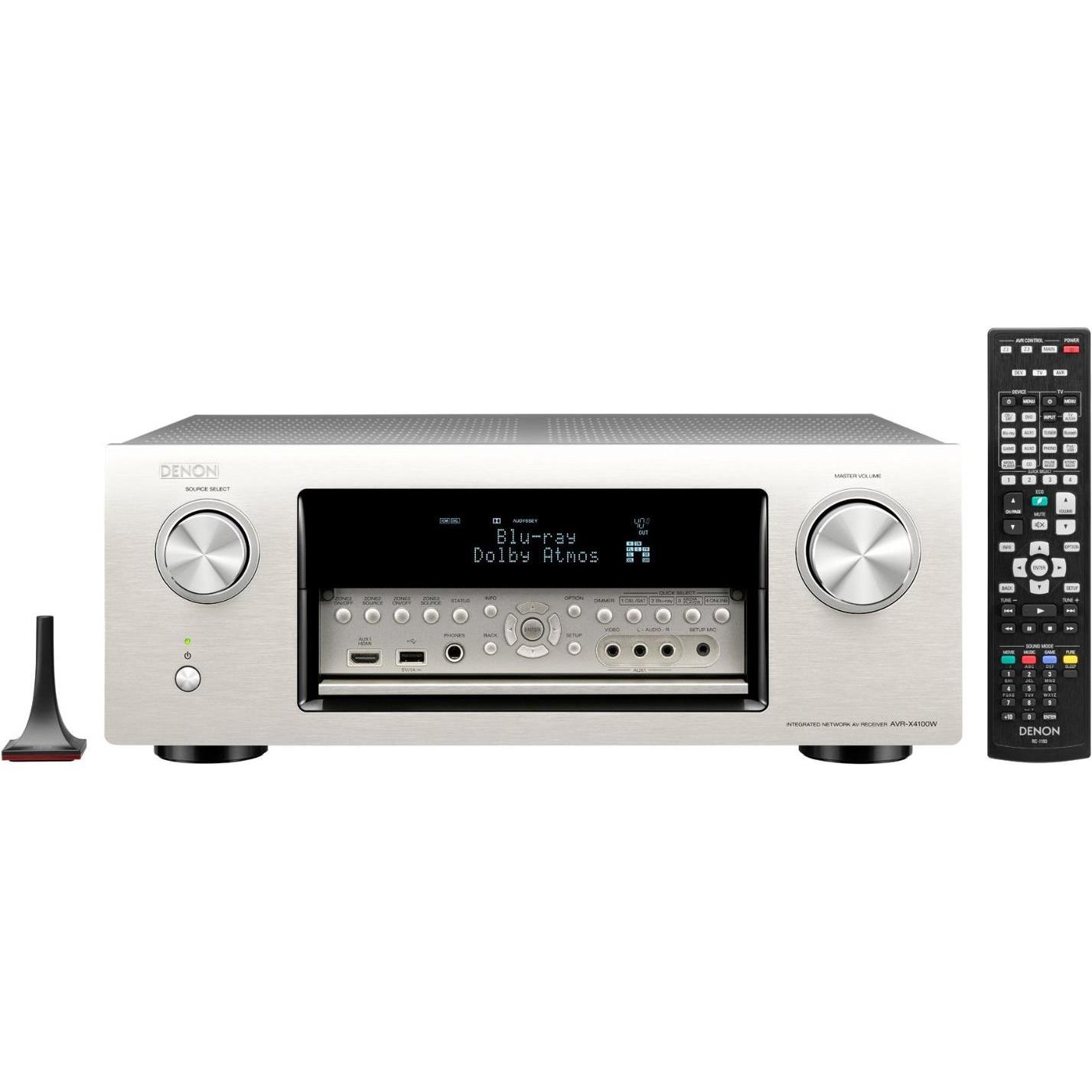 DENON AVR-X4100W AVレシーバー Amazon.co.jp: Denon AVサラウンドレシーバー 7.2ch Dolby Atmos