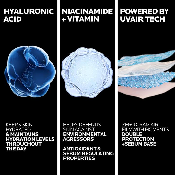 Produktbild La Roche Posay Anthelios UV Air (Sonnencreme Gesicht, SPF 50+, 50 ml)