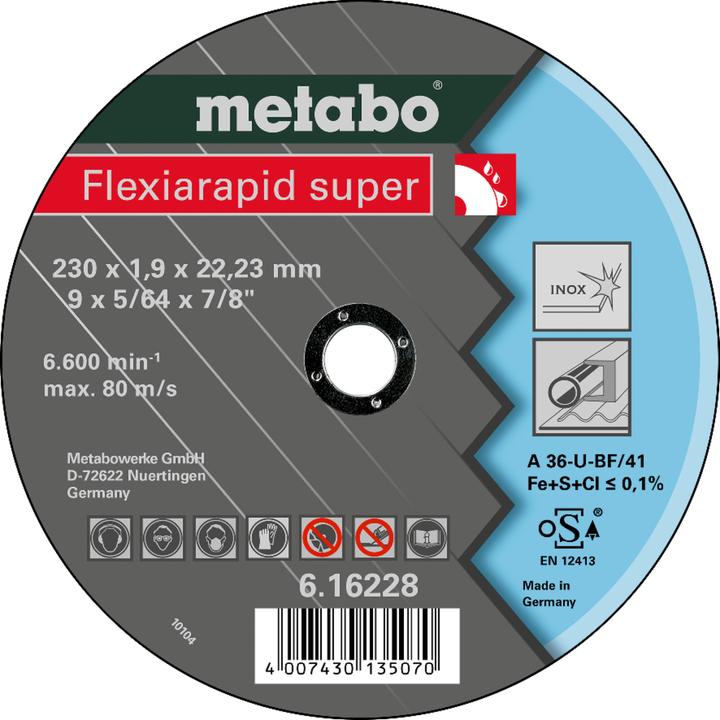 Produktbild Metabo Flexiarapid super