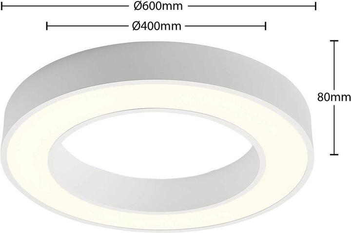 Produktbild Arcchio Sharelyn LED-Deckenleuchte, 60 cm (3700 lm)