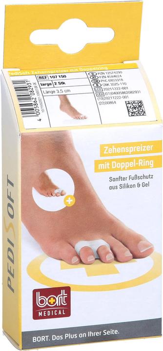 Actual product image Bort Medical PediSoft Zehenspreizer L mit doppel Ring