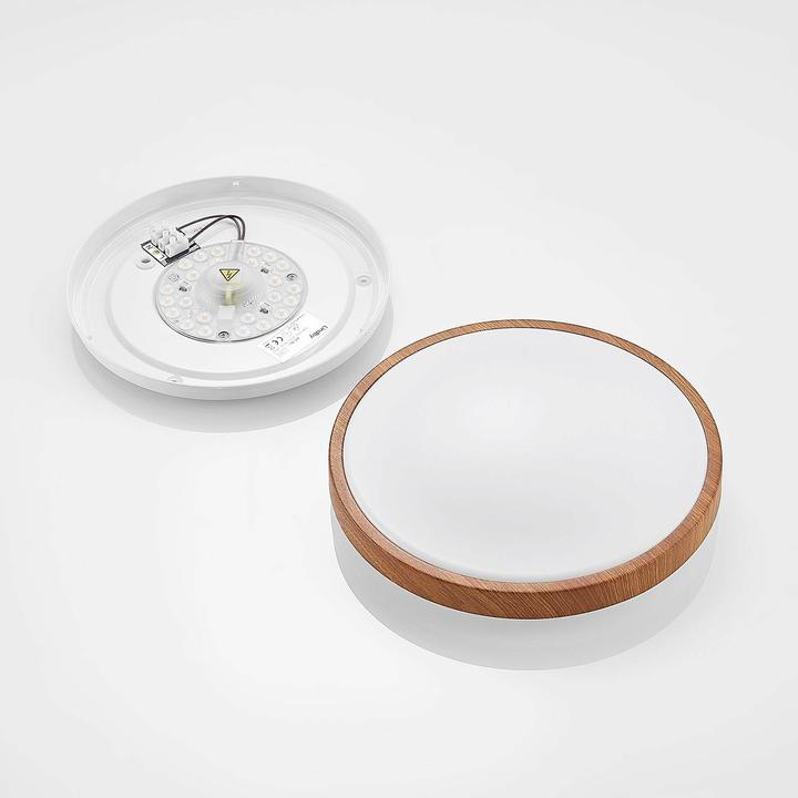 Actual product image Lindby Mynte LED ceiling light, round, 29.5 cm (500 lm)