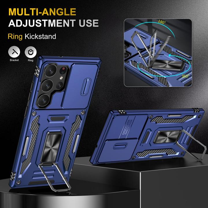 Produktbild Amazon Hülle für Samsung Galaxy S24 Ultra 5G Schutz Handy Case Cover Kamera Etui Bumper (Samsung Galaxy S24 Ultra)