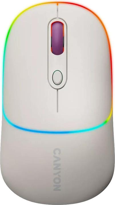 Canyon MW-22, 2in1 wireless optical mouse Bluetooth / Wireless USB, 800/1200/1600 DPI, 4 print (Wireless)