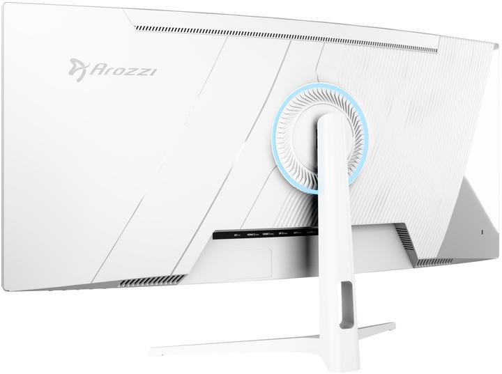 Image du produit Arozzi TFT Nova 34" VA 165Hz weiss (3440 x 1440 pixels, 34")