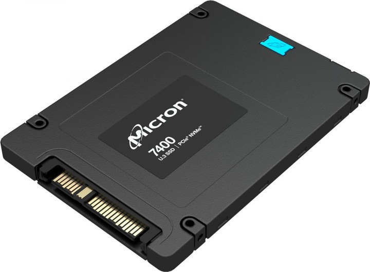 Actual product image Micron 7400 MAX NVMe U.3 SSD (3200 GB, 2.5")