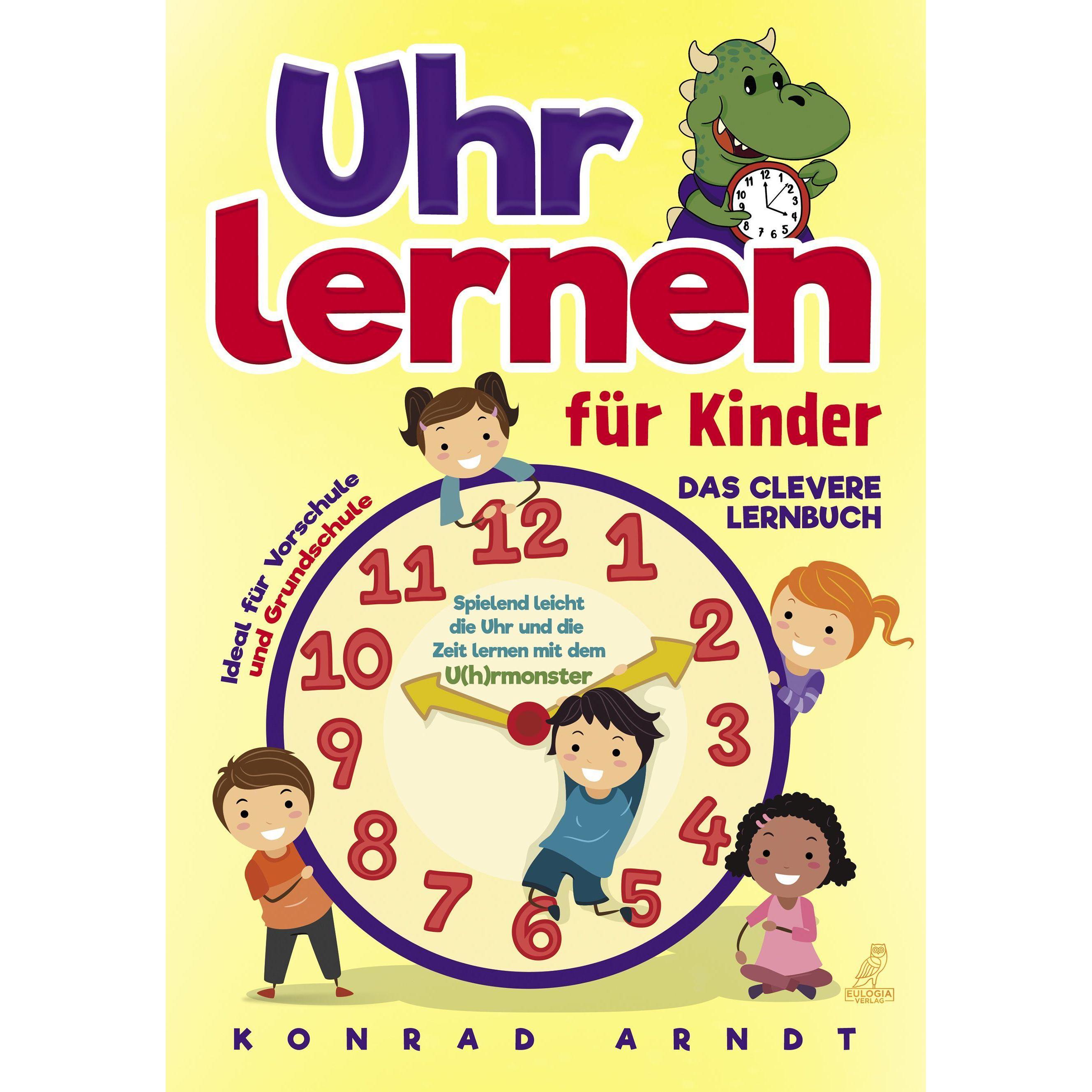 Uhr lernen für Kinder, Kinderbücher von Konrad Arndt