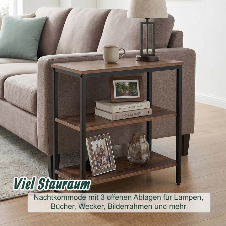 Produktbild Relaxdays Nachttisch (60 x 30 x 61 cm)