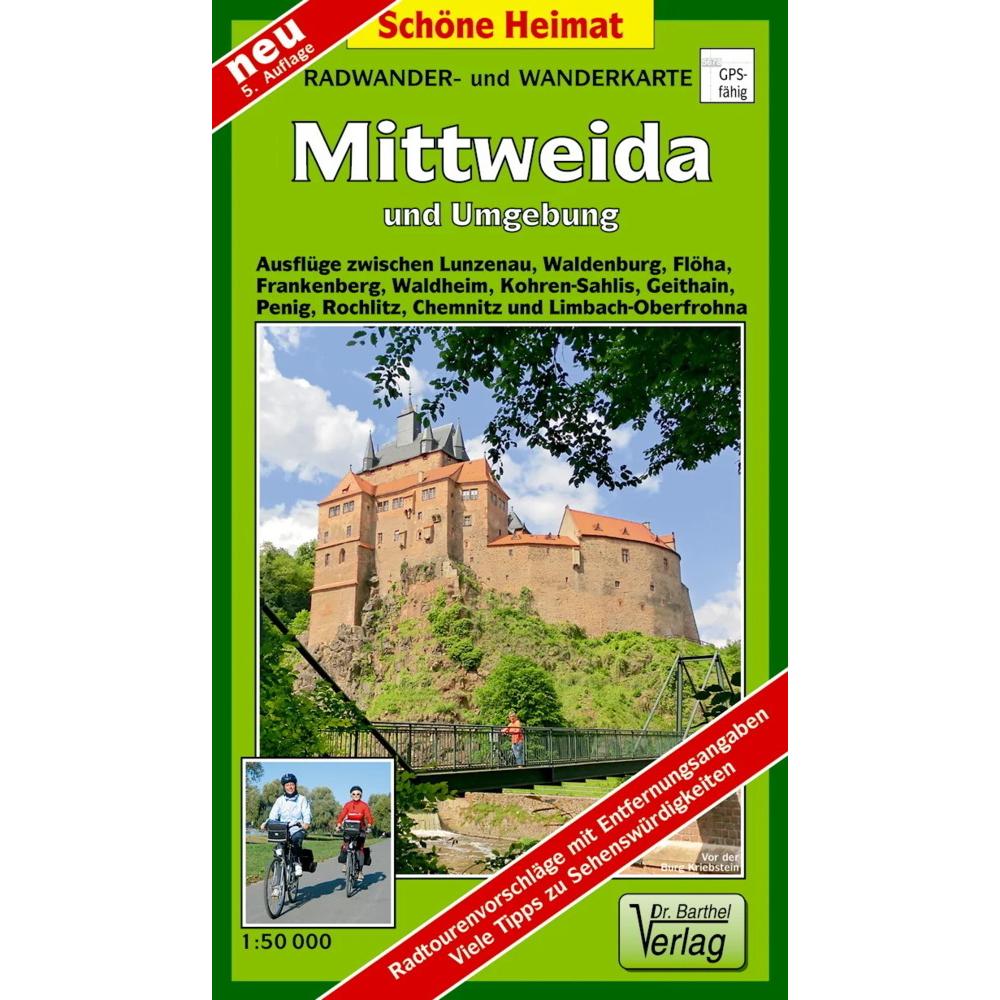 Doktor Barthel Karte Mittweida und Umgebung, Landkarte