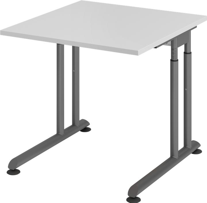 Produktbild MC MyTable Z Schreibtisch mit Gestell Graphit (800 x 800 x 680 mm)