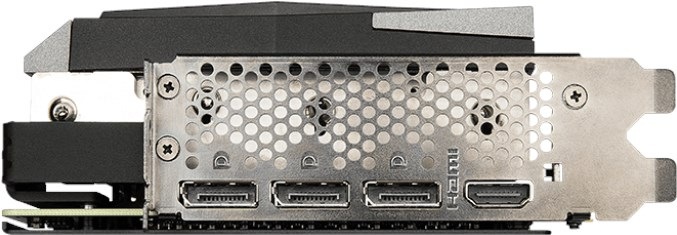 Actual product image MSI GeForce RTX 3060 Ti Gaming Z Trio LHR (8 GB)