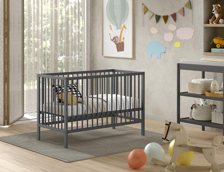 Actual product image Vipack Dino baby cot (60 x 120 cm)