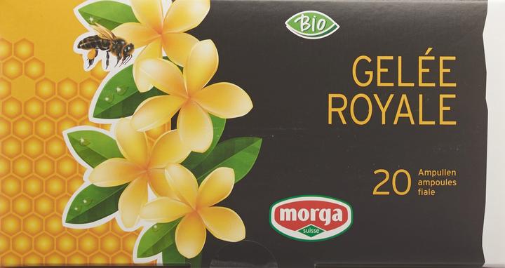 Image du produit Morga Ampoule de gelée royale à boire 1500 mg Bio (1 pièce(s), Ampoules, 394 g)