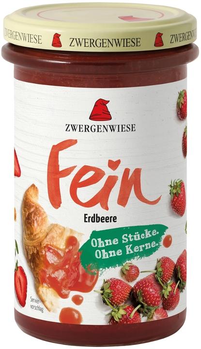Produktbild Zwergenwiese Fein Erdbeere Fruchtaufstrich (280 g)