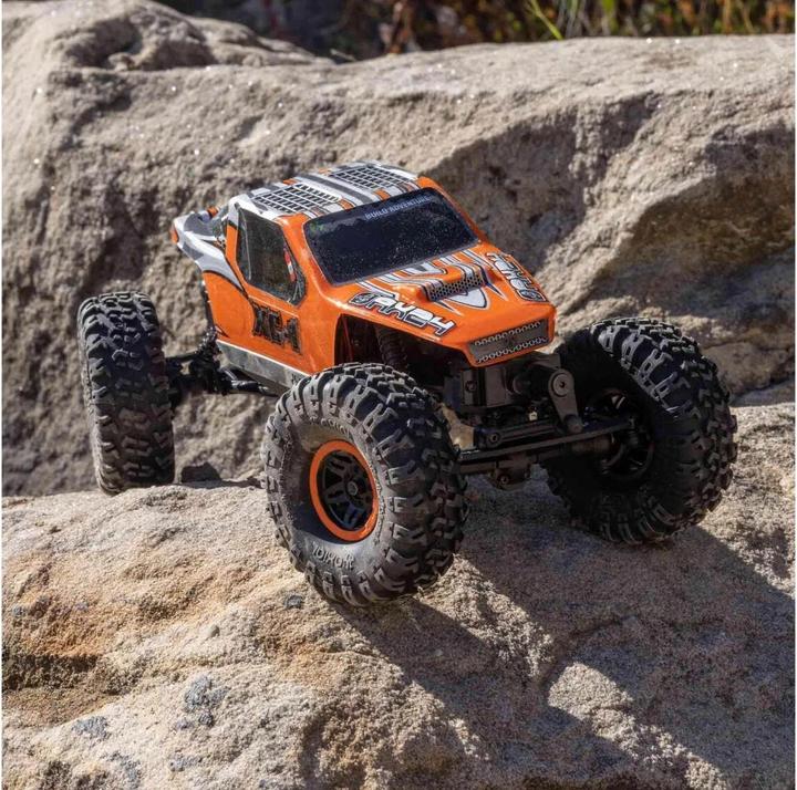 Image du produit Axial Rock Crawler AX24 XC-1 4WS, Orange, RTR, 1:24 (RTR Prêt à fonctionner)