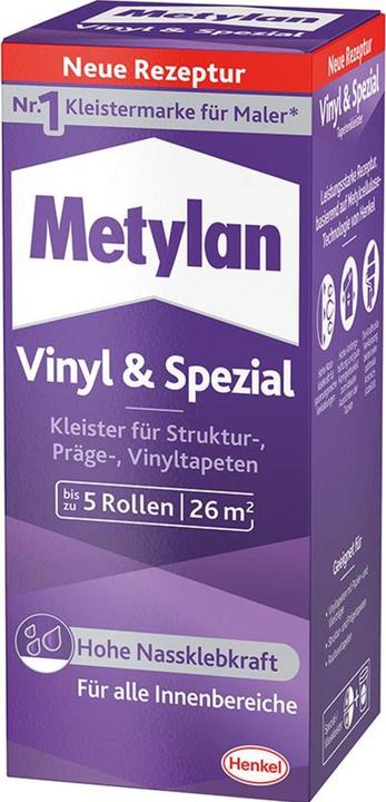 Actual product image Metylan Vinyl & Spezial (180 g, 1000 ml)