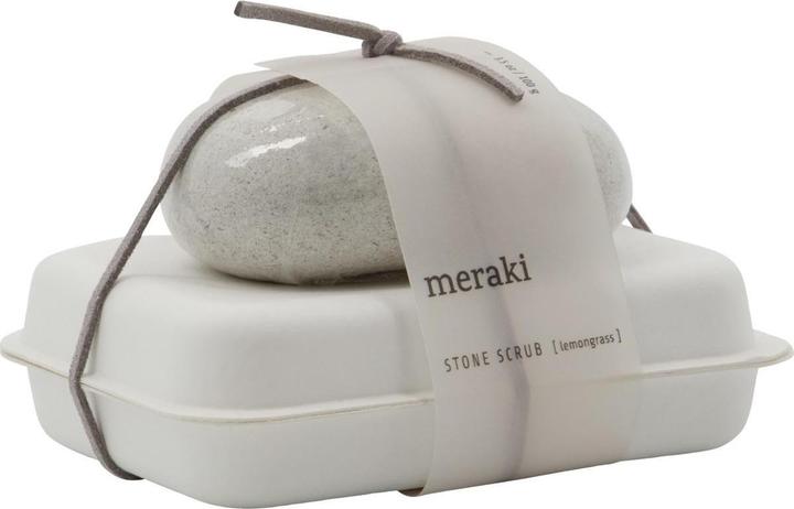 Actual product image Meraki Stone scrub, Lemongrass, 100 g (100 ml)