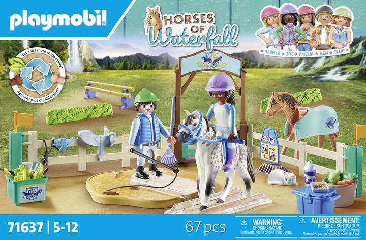 Actual product image Playmobil Modern riding school (71637, Playmobil Horses of Waterfall)