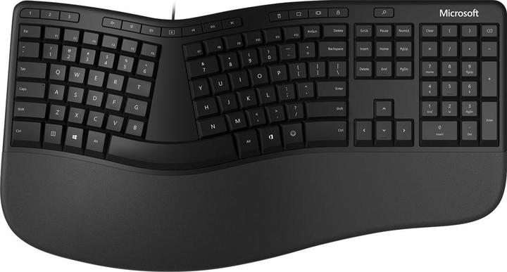 Productafbeelding Microsoft PCA HW Ergonomisch toetsenbord (FR, Bedraad)