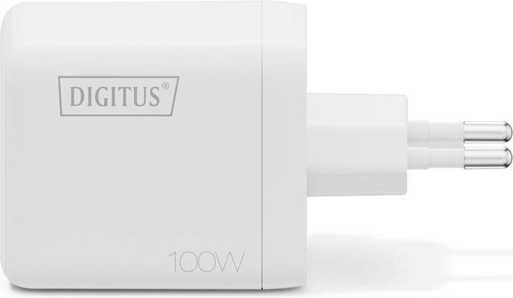 Productafbeelding Digitus USB GaN Charger 100W, 2x USB-C, 1x USB-A (100 W, 3 ports)