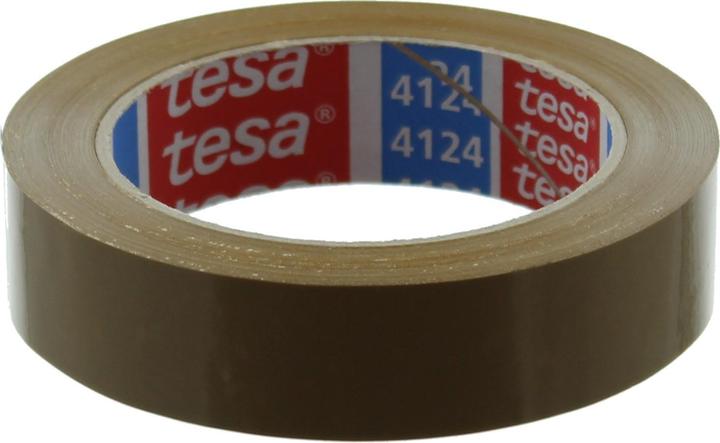 Actual product image tesa tesapack PVC/NR 66m:25mm braun (25 mm)