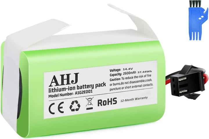 Actual product image AHJ 2600mAh replacement battery for Eufy